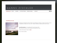 Tablet Screenshot of hanns-zischler.de